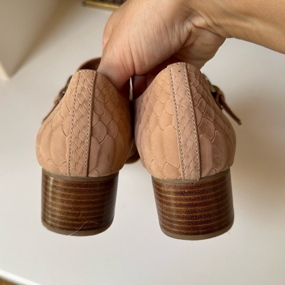 Jeffrey Campbell Croc Embossed Leather Loafers Size 9.5 - Picture 8 of 8